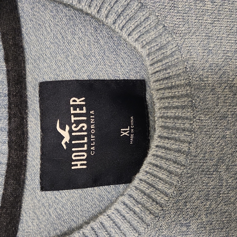 Blue, Hollister, sweater, size xl - Picture 2 of 3